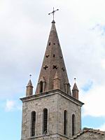 Saint-Julien-du-serre, Eglise, Clocher, Toiture